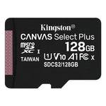 Kingston 128GB Canvas Select Plus microSD Card