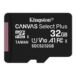 Kingston 32GB Canvas Select Plus microSD Card