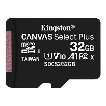 Kingston 32GB Canvas Select Plus microSD Card