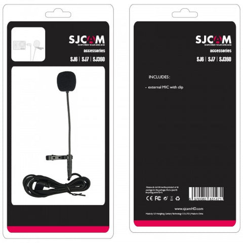 External Mic for SJ6, SJ7 and SJ360 [Extended]